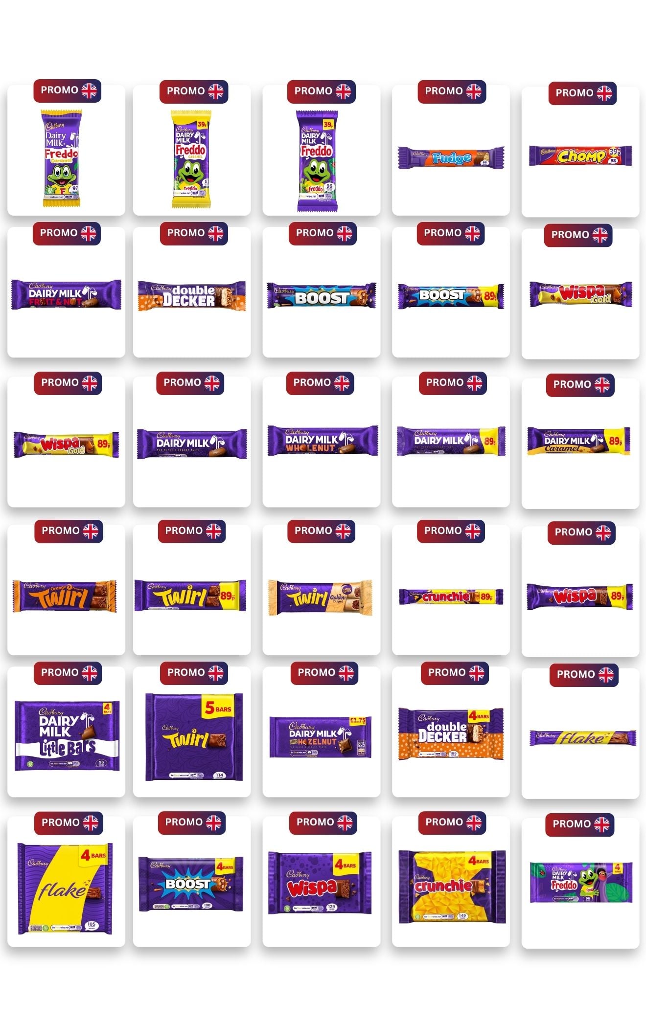 mondelez range 1