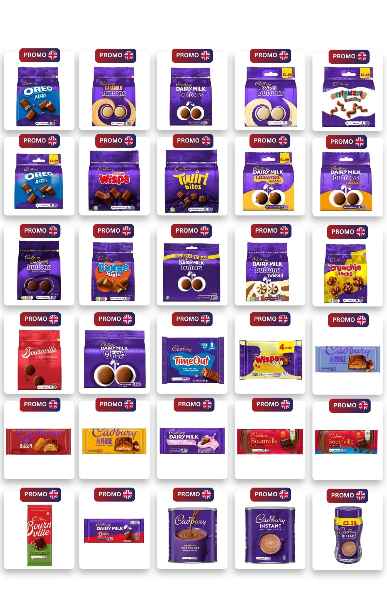 mondelez range 2
