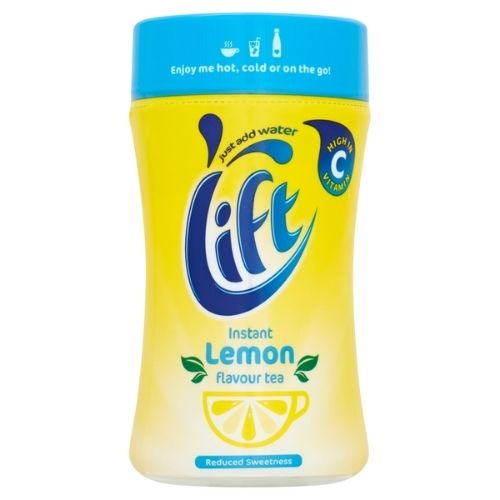 LIFT INSTANT LEMON FLAVOUR TEA WITH REDUCED SWEETNESS 165G