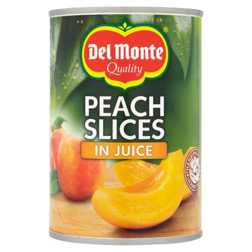 DEL MONTE PEACH SLICES IN JUICE 6X415G