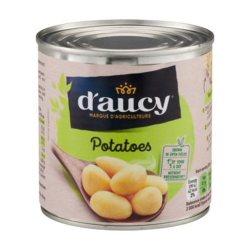 D'AUCY POTATOES 6X 400G