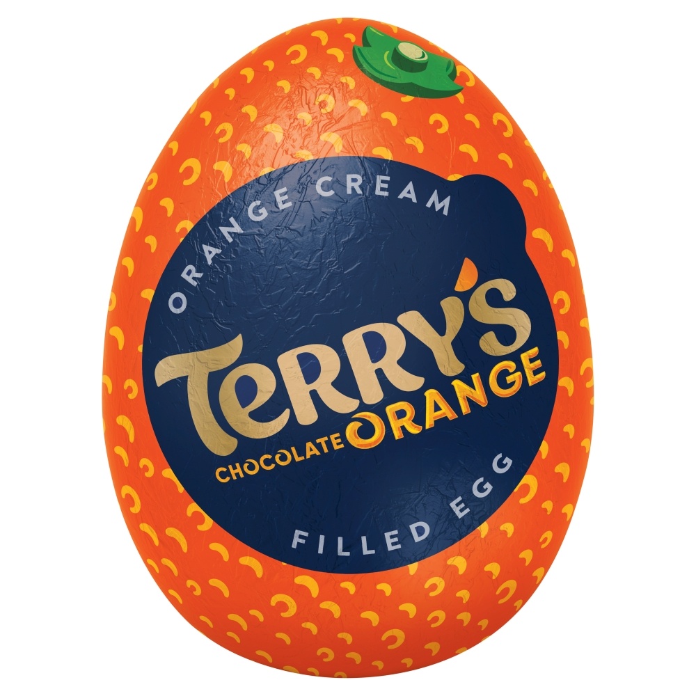 TERRY'S CHOCOLATE ORANGE CREAM FILLED EGG 34G-EASTER