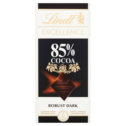 LINDT EXCELLENCE 85% COCOA ROBUST DARK 100G