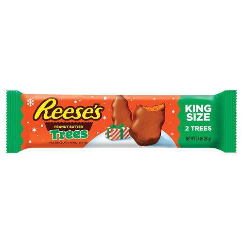 REESES PEANUT BUTTER TREES KING SIZE 68G-XMAS