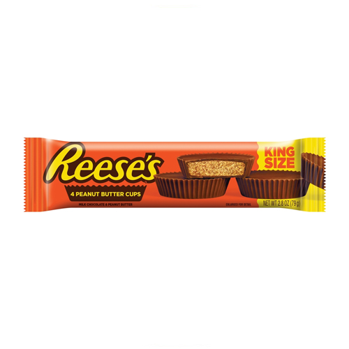 REESE'S 4 PEANUT BUTTER CUPS KING SIZE 79G