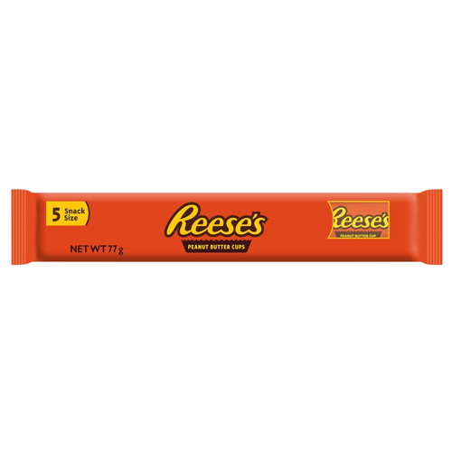 REESE'S PEANUT BUTTER CUP CHOCOLATE MULTIPACK 5X15.4G