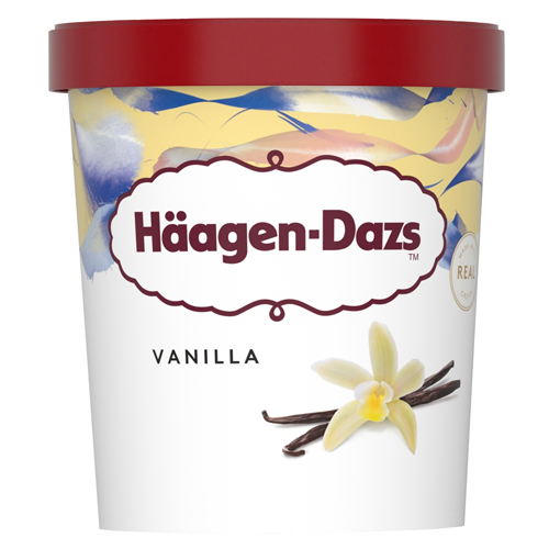 HAAGEN-DAZS VANILLA 460ML