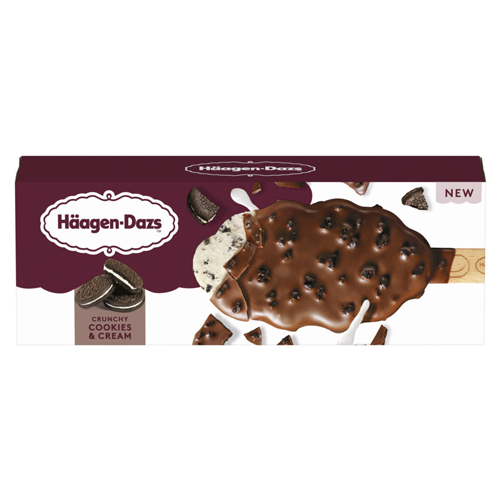 HAAGEN-DAZS COOKIES & CREAM STICK 80ML
