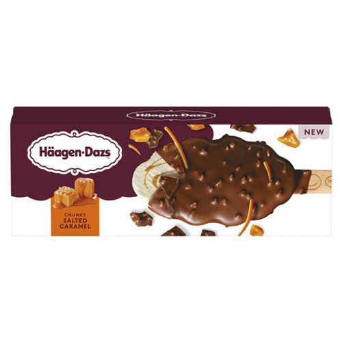HÄAGEN-DAZS CHUNKY SALTED CARAMEL ICE CREAM BAR 68G