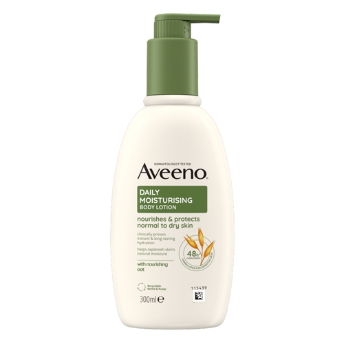 AVEENO DAILY MOISTURISING BODY LOTION MOISTURISER SENSITIVE SKIN 300ML
