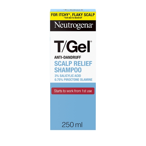 NEUTROGENA T/GEL ANTI DANDRUFF SCALP RELIEF SHAMPOO 250ML