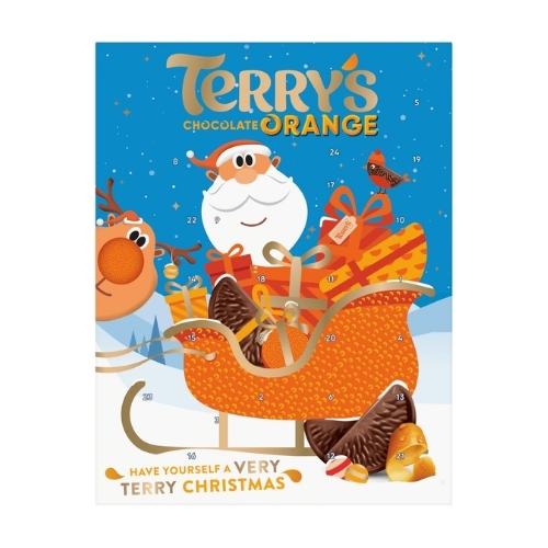 TERRYS CHOCOLATE ORANGE ADVENT CALENDAR 106G-XMAS