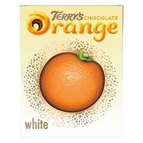 TERRY'S CHOCOLATE ORANGE WHITE BALL 145G-XMAS