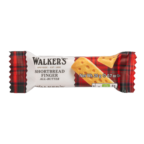 WALKERS SINGLE SHORTBREAD FINGER 20G