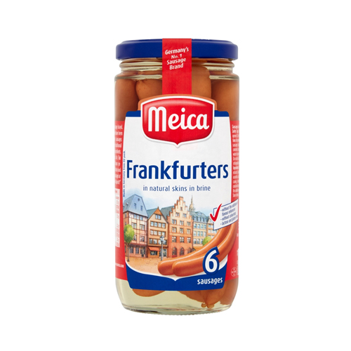 MEICA FRANKFURTERS 6 SAUSAGES 3PK 375G