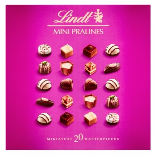 LINDT MINI PRALINES 100G-XMAS