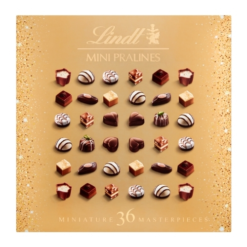 LINDT CHOCOLATE MINI PRALINES 180G-XMAS