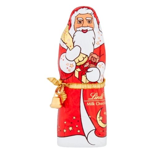 LINDT SANTA CLAUS MILK CHOCOLATE 40G-XMAS