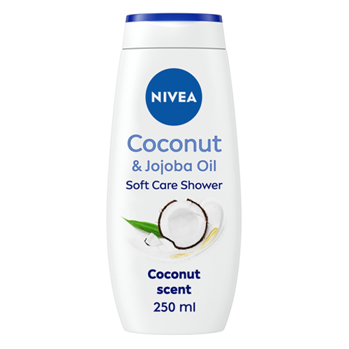 NIVEA COCONUT & JOJOBA OIL SHOWER CREAM 24X 250ML