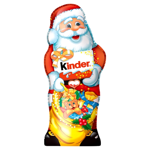 KINDER HOLLOW SANTA LARGE 110G-XMAS