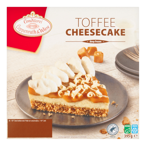 CONDITOREI COPPENRATH & WIESE TOFFEE CHEESECAKE 395G