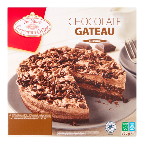 CONDITOREI COPPENRATH & WIESE CHOCOLATE GATEAU 350G