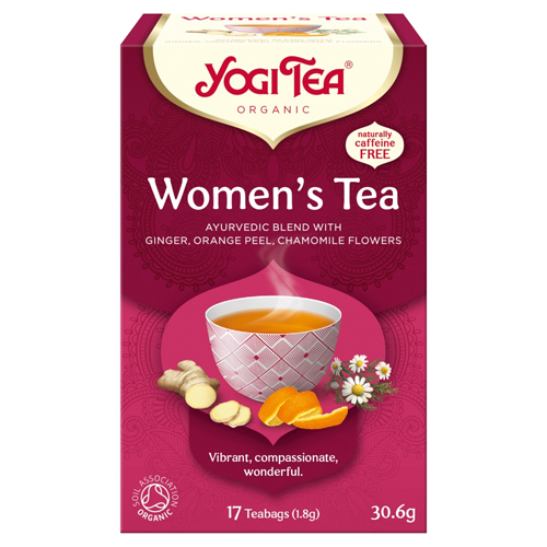 YOGI TEA ORGANIC WOMEN'S TEA 17 TEA BAGS 30.6G