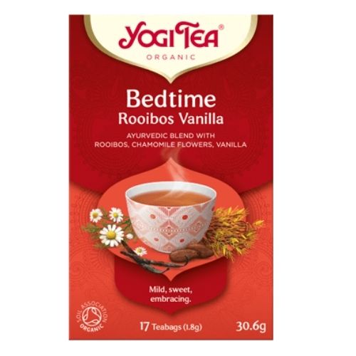 YOGI TEA ORGANIC BEDTIME ROOIBOS VANILLA 17S