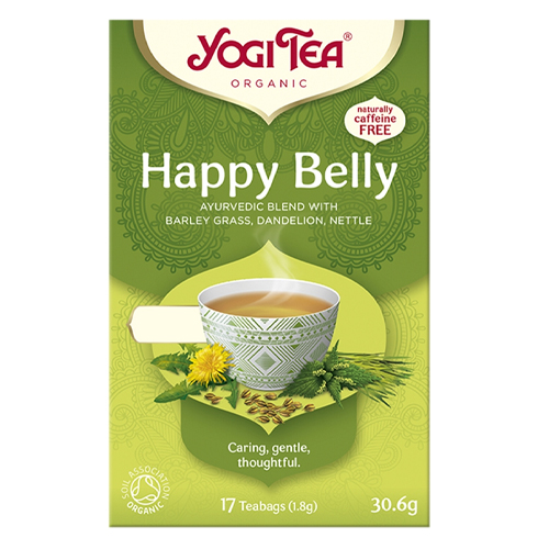 YOGI TEA ORGANIC HAPPY BELLY 17 TEABAGS 30.6G