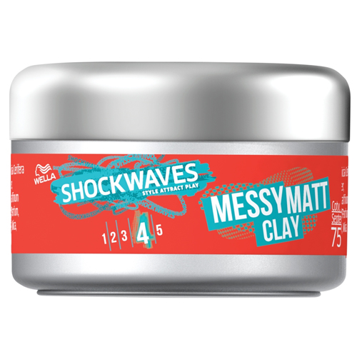 SHOCKWAVES ULTRA EFFECT GO MESSY MATT CLAY 75ML