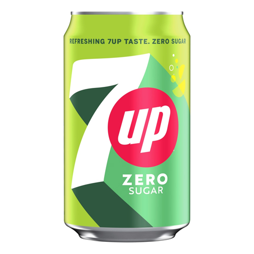 7UP ZERO CAN 330ML