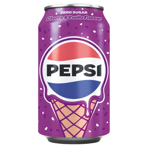 PEPSI CHERRY & VANILLA FLAVOUR 330ML