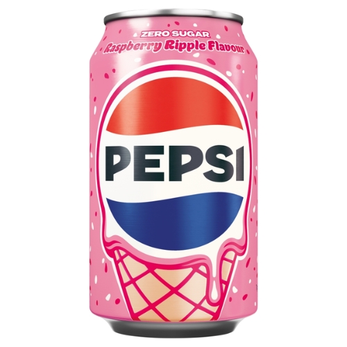 PEPSI RASPBERRY RIPPLE FLAVOUR 330ML