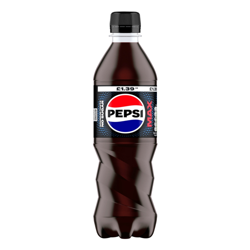 PEPSI MAX PMP £1.39 PET 500ML