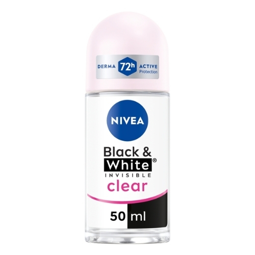NIVEA BLACK & WHITE ANTI PERSPIRANT DEODORANT ROLL ON 50ML