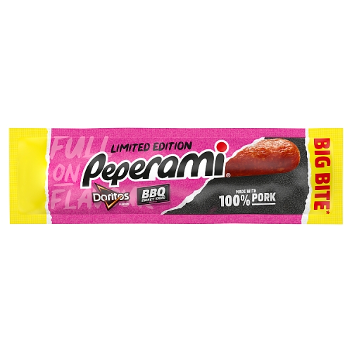 PEPERAMI DORITOS BBQ SWEET TANG FLAVOUR PMP £1.25 28G