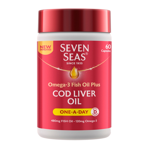 SEVEN SEAS COD LIVER OIL ONE-A-DAY - 60S