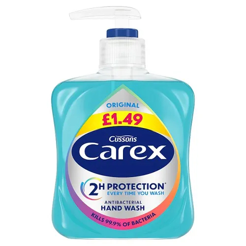 CAREX HANDWASH ORIGINAL PMP £1.49 250ML