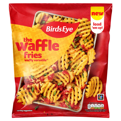 BIRDS EYE THE WAFFLE FRIES 500G