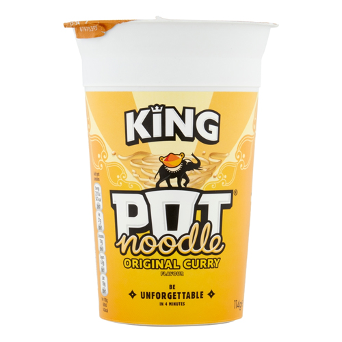 POT NOODLE ORIGINAL CURRY KING POT 114G