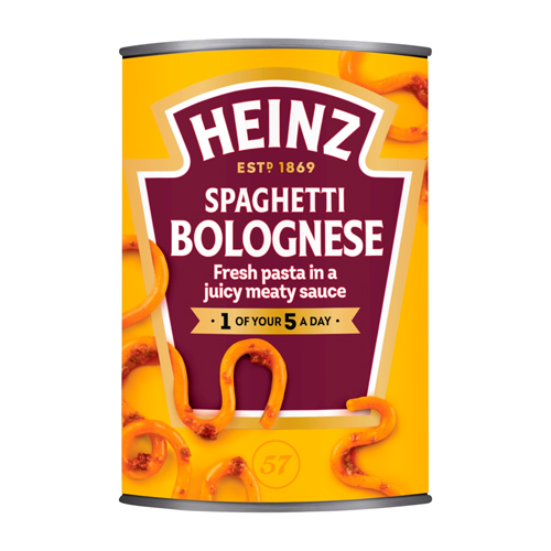 HEINZ SPAGHETTI BOLOGNESE 24X 400G