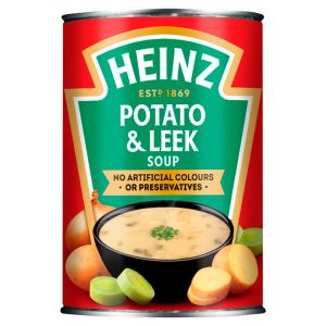 HEINZ POTATO & LEEK SOUP 400G