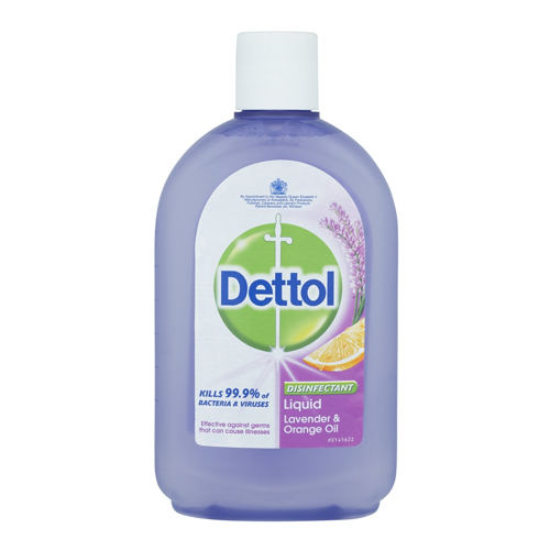 DETTOL ANTISEPTIC LIQUID LAVENDER AND ORANGE 500ML