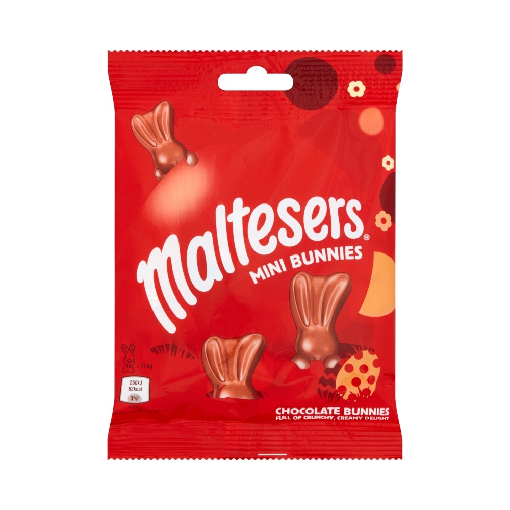 MALTESERS MINI BUNNIES CHOCOLATE BUNNIES 58G-EASTER