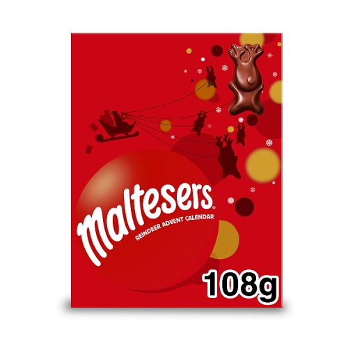 MALTESERS MINI REINDEER ADVENT CALENDAR 108G-XMAS