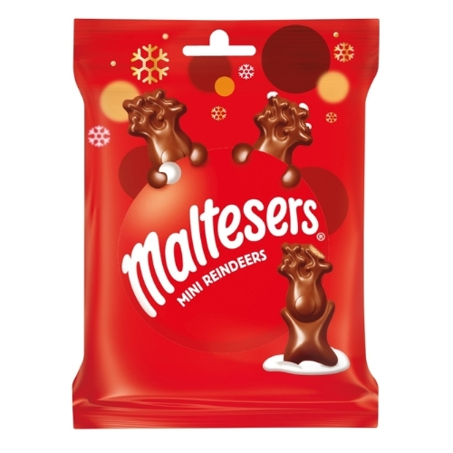 MALTESERS MINI REINDEER CLIPSTRIP 59G-XMAS