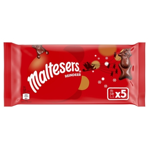 MALTESERS REINDEER 5 PACK 145G-NPD-XMAS