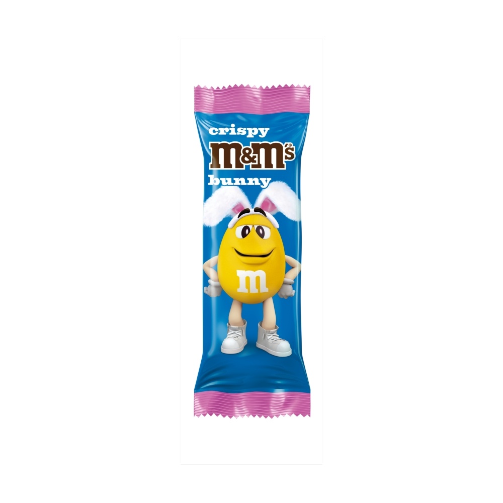 M&M'S CRISPY MILK CHOCOLATE EASTER BUNNY TREAT 29G-EASTER