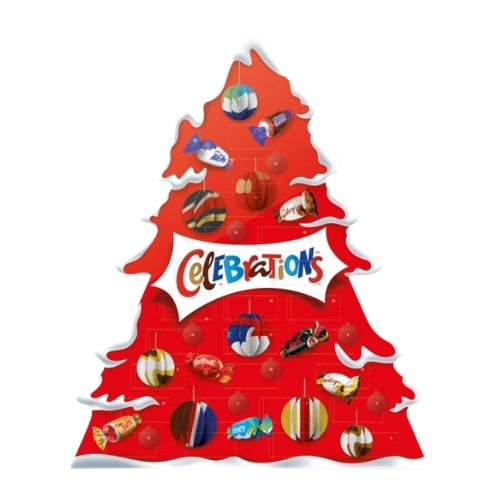 CELEBRATIONS ADVENT CALENDAR 215G-XMAS