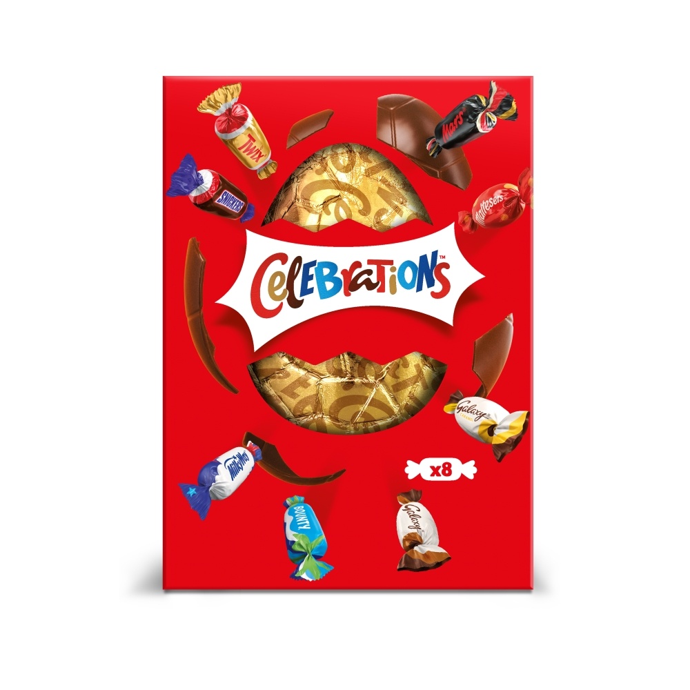 CELEBRATIONS MILK CHOCOLATE LARGE EASTER EGG 189G-EASTER